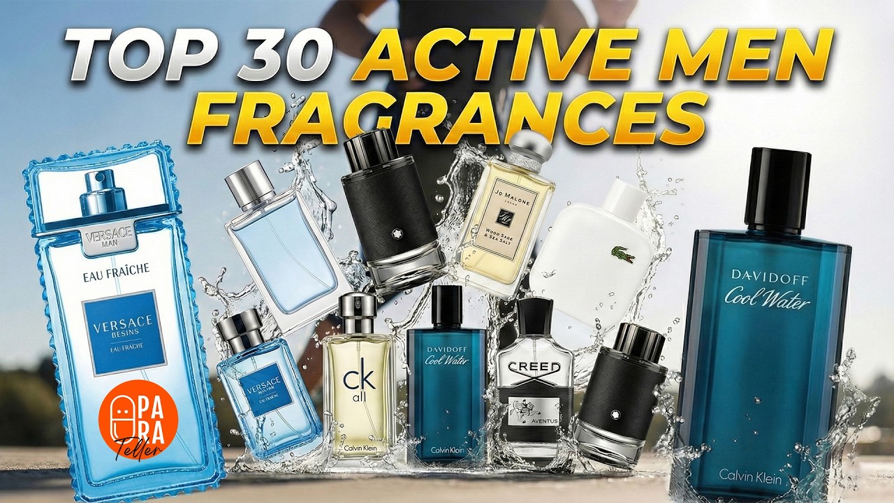 Топ-30 лучших ароматов для активного образа жизни для мужчин (2026) | Тренажерный зал, бег, спорт