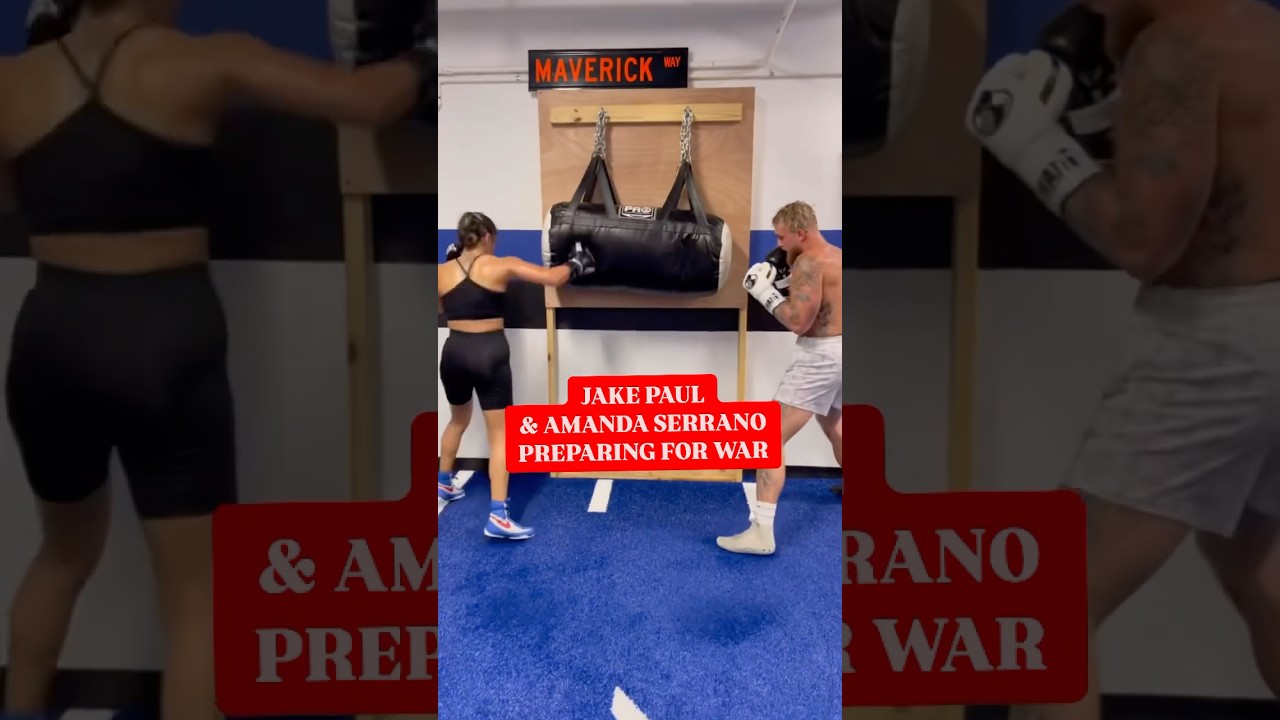 JAKE PAUL AND AMANDA SERRANO PREPARING FOR WAR ⚔️