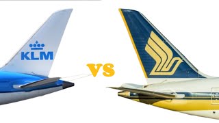 Singapore Airlines Vs Klm Royal Dutch Airlines Comparison 2025