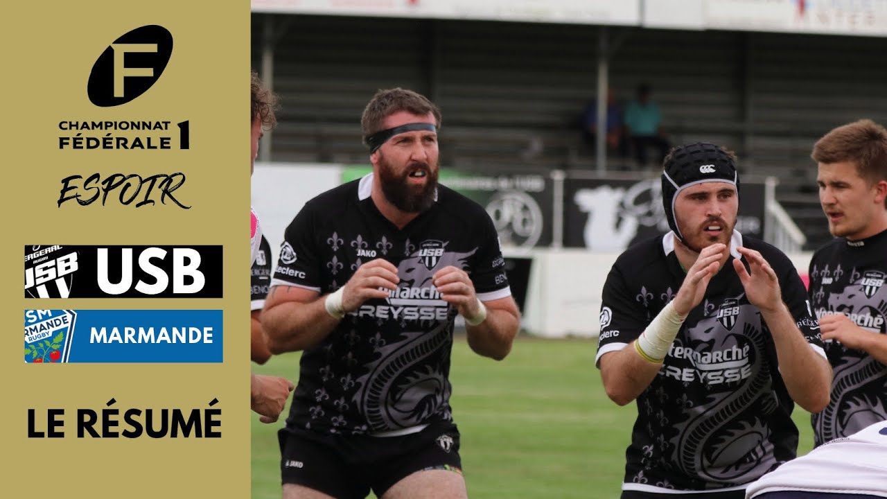 USB Rugby Espoir vs US Marmande Espoir Résumé YouTube