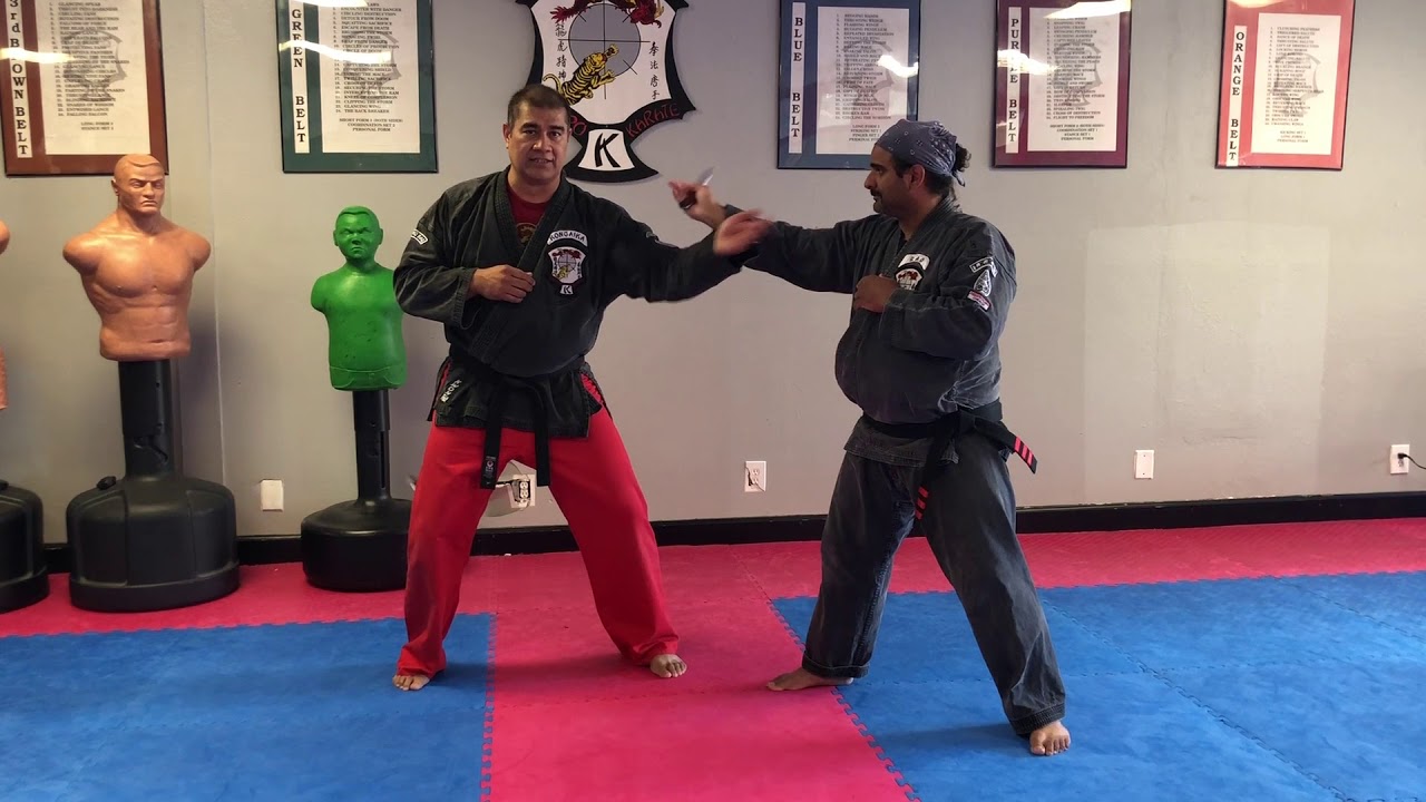 Entwined Lance Ed Parkers Kenpo Karate YouTube