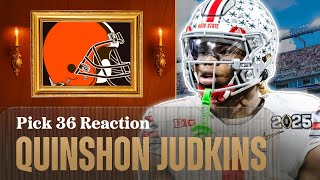 Quinshon Judkins to Browns Fantasy Football Draft Outlook | Is This Dynasty Rookie Nick Chubb 2.0