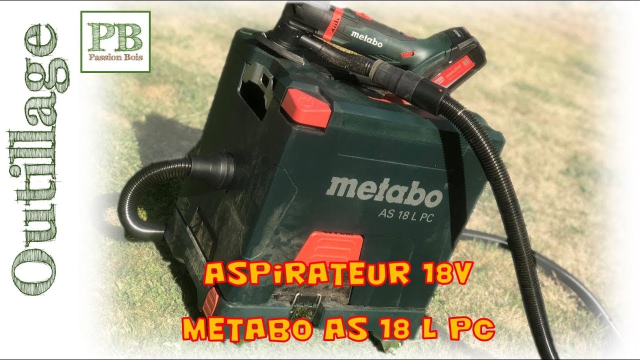 Aspirateur 18v Metabo As 18 L Pc Voir Description Cordless 18v Metabo Vacuum Cleaner Youtube
