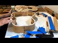 Reclaimed wood basic tools acoustic guitar build first attempt