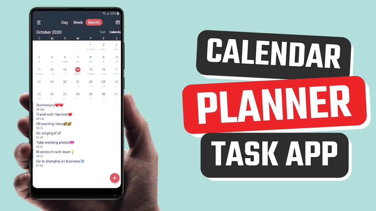 Best Calendar Planner and Task app for Android - YouTube