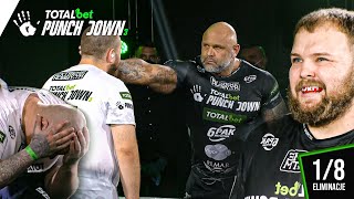 Russian Slapping Champion was shocked! 😲 | PUNCHDOWN 3 Eliminations, Part 1