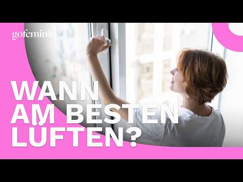 So lüftest du im Frühling richtig