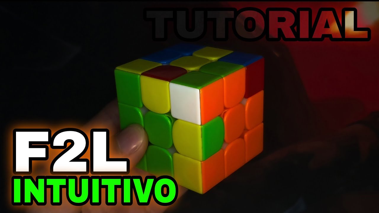 F2L INTUITIVO para principiantes | Tutorial