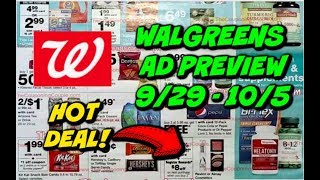 WALGREENS AD PREVIEW 9/29 - 10/5 | SUPER 🔥 MAKEUP DEAL! 💃