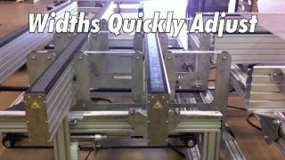 Glass Panel Right Angle Transfer- Solar Conveyor