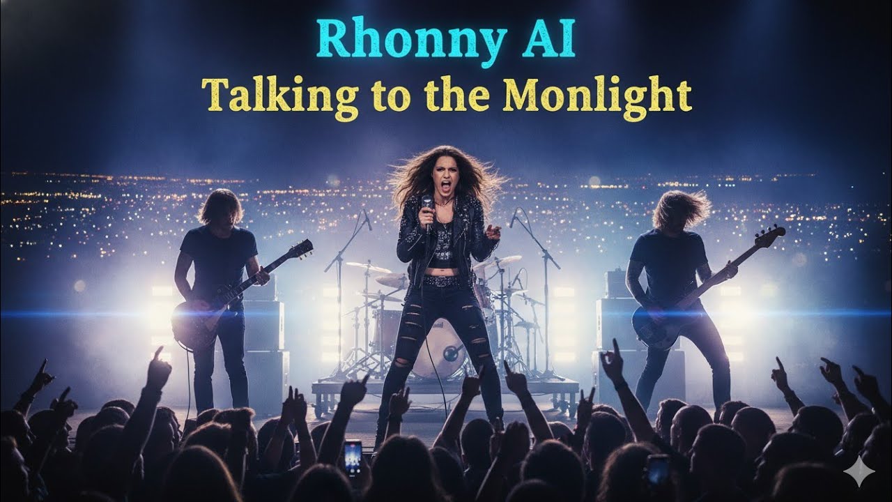 МЕДЛЕННАЯ РОК-БАЛЛАДА AI | Talking to the Monlight Автор: Ронни