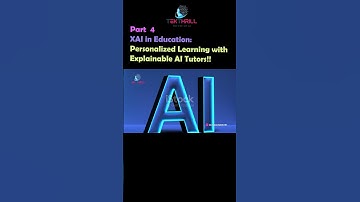 XAI in Education: Personalized Learning with Explainable AI Tutors! Part 4 #ai #viral #trending