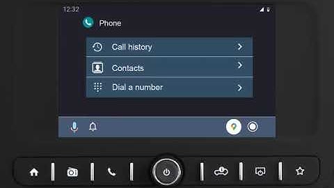 THAR Infotainment - Android Auto Phone
