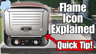 What Does The Ninja Woodfire Oven Flame Icon Mean It's Simple (OO101)