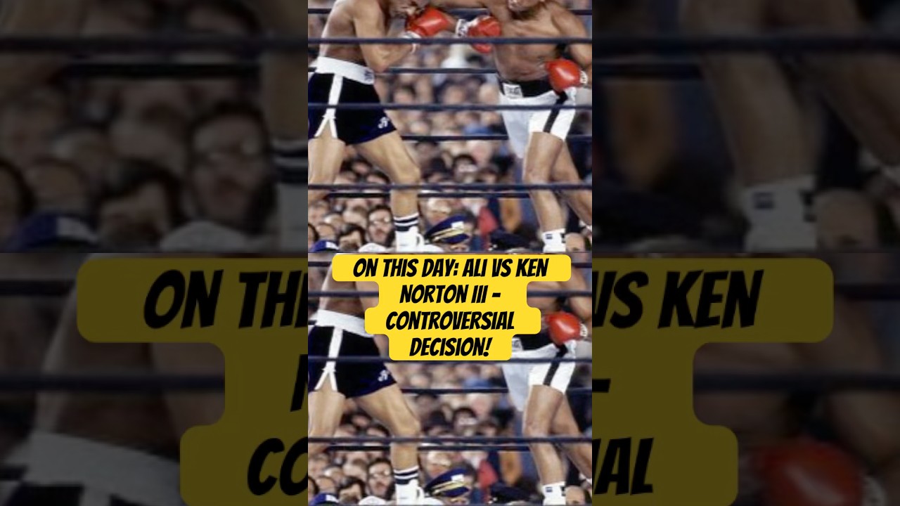 История бокса 1976 года: заслужил ли Нортон победу над Али?
