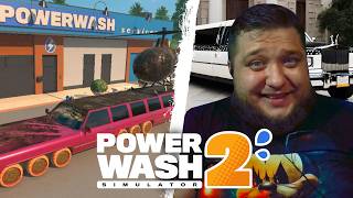 ОЧЕНЬ ДЛИННЫЙ ЛИМУЗИН - PowerWash Simulator 2 #29