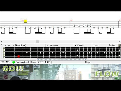 GO!!! (Bass TAB) - FLOW