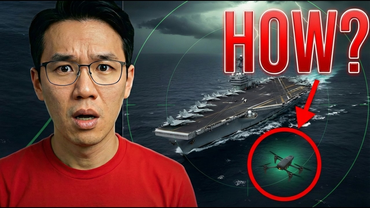 Can a $2,000 Drone Threaten a $13 Billion Aircraft Carrier? A Strategic Analysis