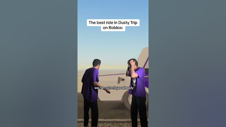 The best ride in Dusty Trip on Roblox