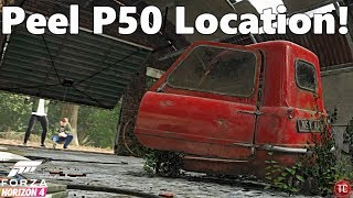 Forza Horizon 4: PEEL P50 Barn Find LOCATION!!