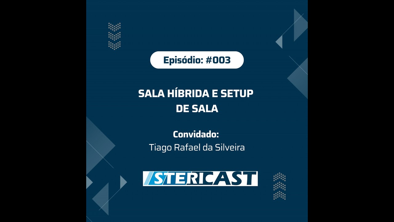#003 - Sala híbrida e setup de sala