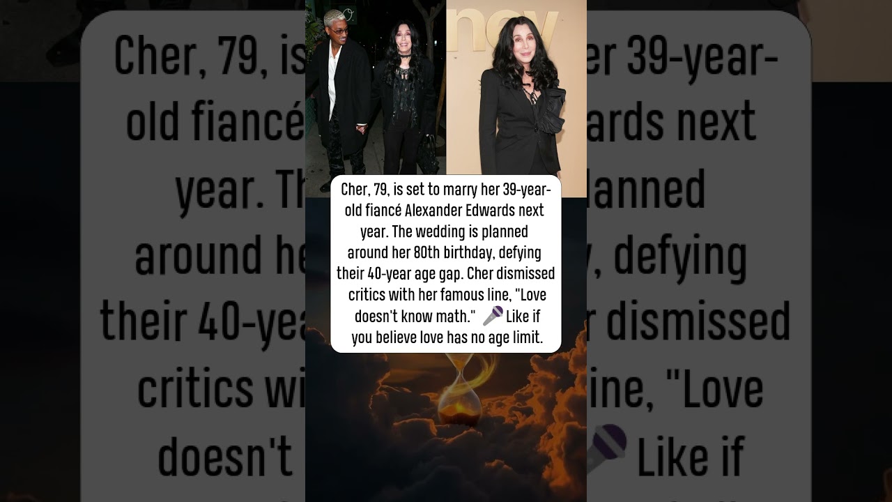Cher's Upcoming Wedding to Her Younger Beau 