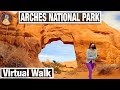 Arches National Park Virtual Walk - Landscape Arch - 4k Nature Walk & Treadmill Trail - CityWalks