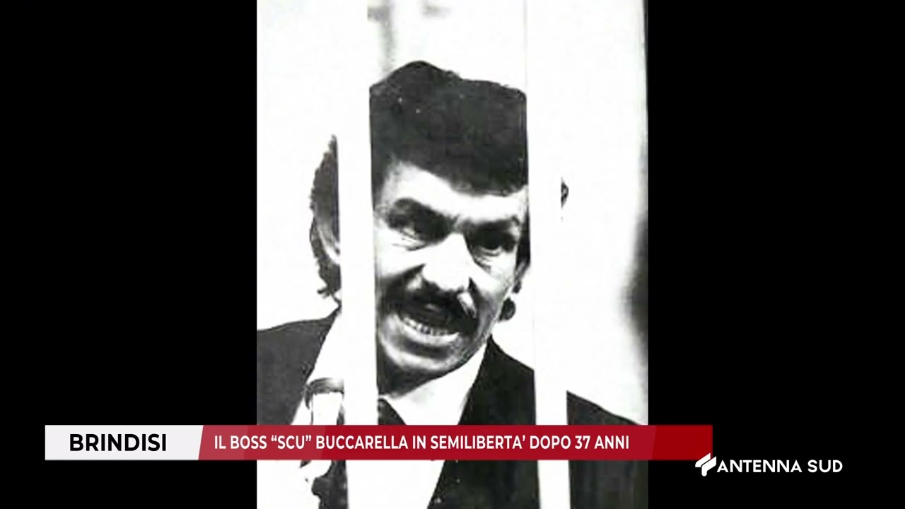 03 LUGLIO 2025   BRINDISI   IL BOSS “SCU” BUCCARELLA IN SEMILIBERTA’ DOPO 37 ANNI