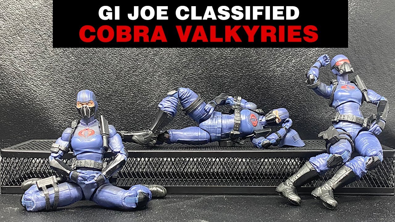 Cobra Valkyries - G.I. Joe Classified - Unboxing and Review - YouTube
