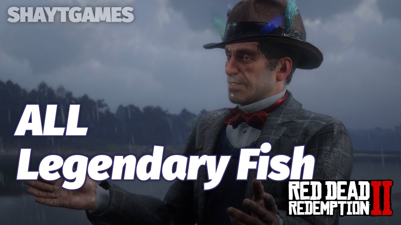 RDR 2 - All Legendary Fish [A Fisher of Fish] - YouTube