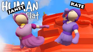 We JUMPED off of the top of Red Rock! | Human: Fall Flat