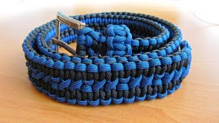 Ремень из паракорда / Paracord belt