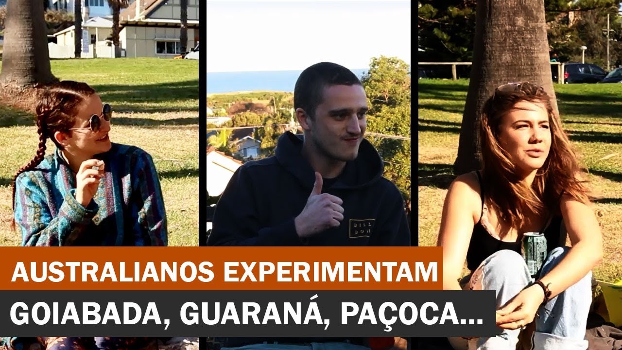 AUSTRALIANOS EXPERIMENTAM COMIDAS BRASILEIRAS