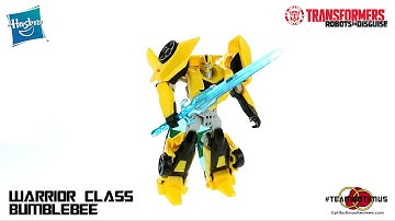 Video Review of the 2015 Transformers Robots in Disguise: Warrior Class Bumblebee