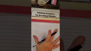 Adding Integers by Drawing Models Adding Integers With Google Drawings