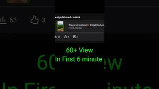 Target 2k subscriber. 60+ view in just 6 minute. #viral #viwes #reach #socialvideo #news #shorts #yt