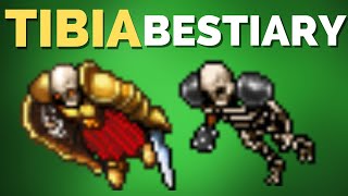 TIBIA BESTIARY Skeleton Elite Warrior, Undead Elite Gladiator - Darashia
