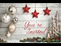 Christmas eve invite