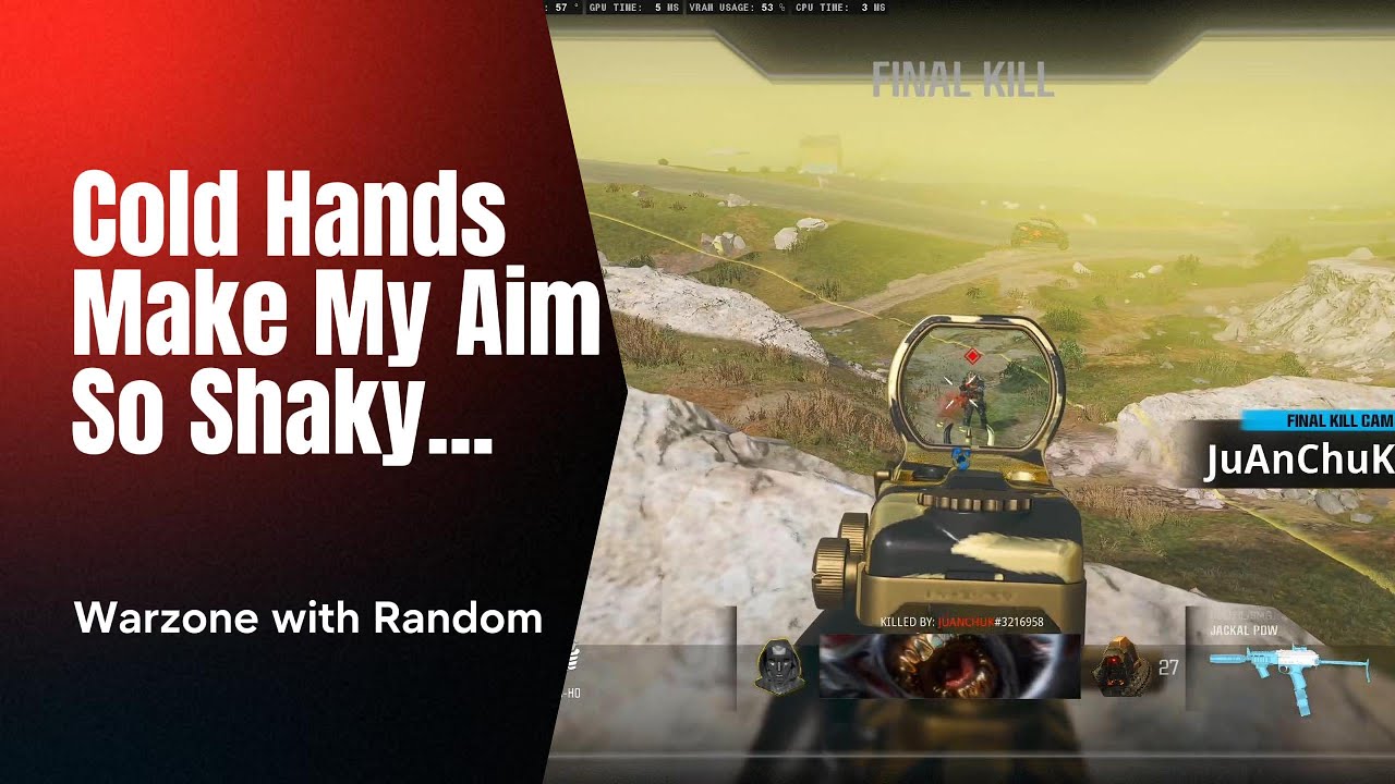 Shaky cold hands with Random. Warzone BO 6