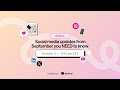 Social media updates from September you NEED to know | HeyOrca