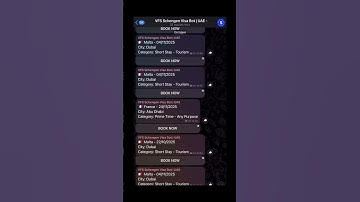 VFS and BLS Schengen Visa Appointment Bot - UAE