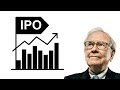 Warren Buffett on IPOs (2004)