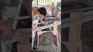 Concrete Leveling Hack #DIY #Construction#ConcreteWork