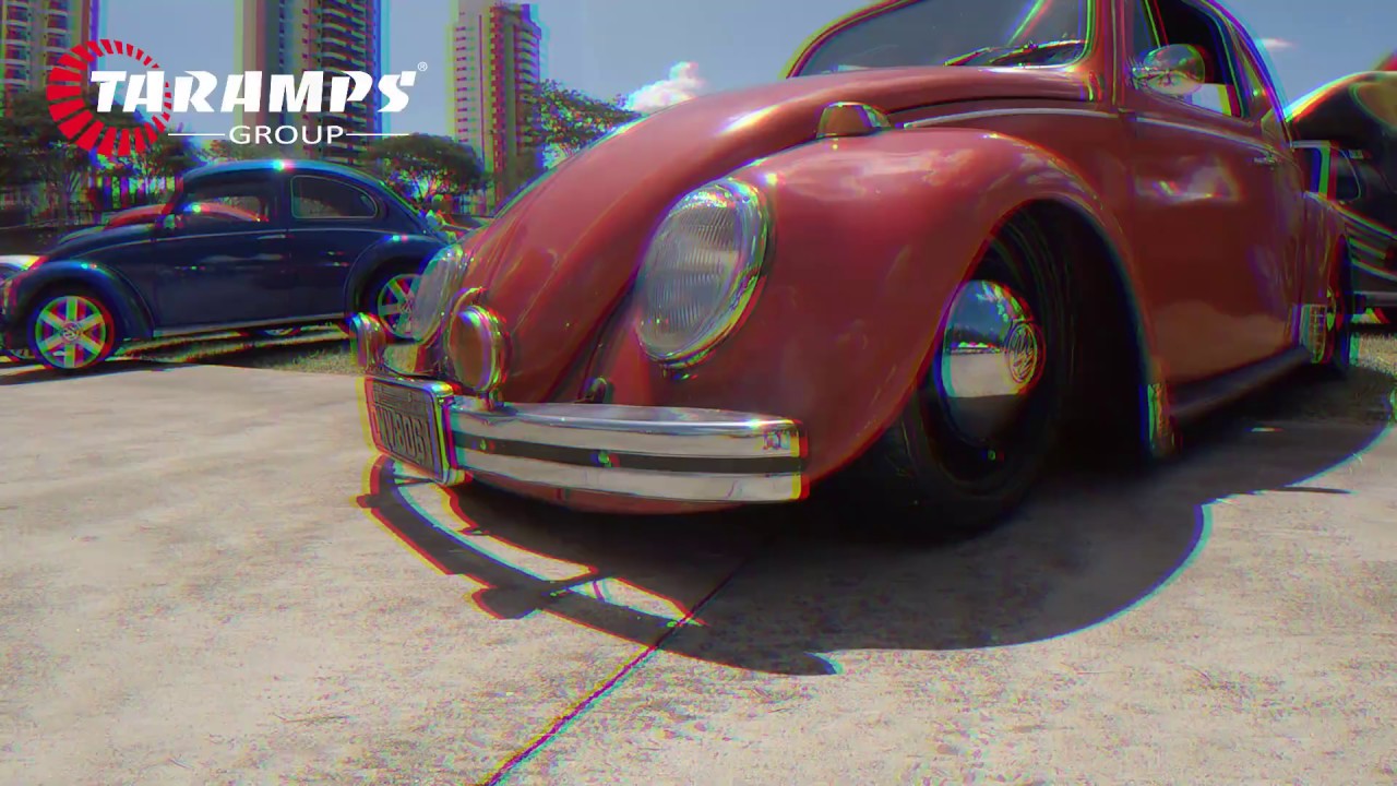 Fusca com Som Automotivo Taramps DS 800x4, HD1600 e TEF 120A