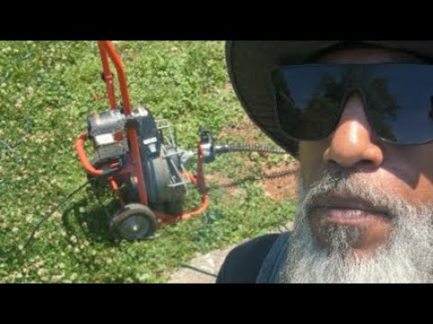 Sewer snake operation! Smells like money to me!