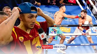 Teofimo Lopez wants Josh Taylor next! | Teofimo Lopez reacts to beating Sandor Martin