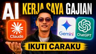 10 Ribu Sub dari 8 Video! Rahasia Tim AI Saya (Claude, ChatGPT & Gemini) screenshot 3
