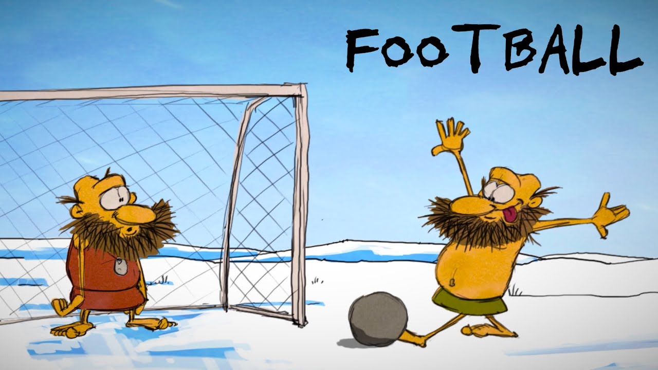 Caveman Football Fail | Originalos | Funny Cartoon for Adults