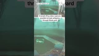 Dramatic Ring video captures possible tornado whipping through Illinois yard | NBC DFW