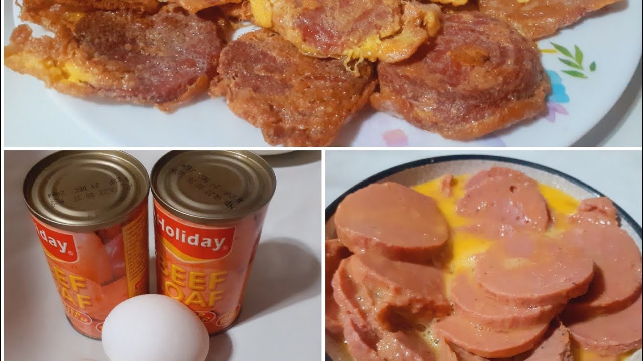 Crispy Fried Beef loaf with egg YouTube